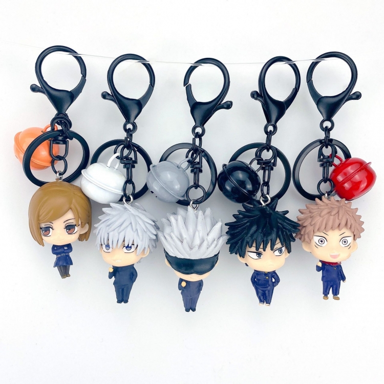 Jujutsu Kaisen Jingle doll keychain pendant a set of 5