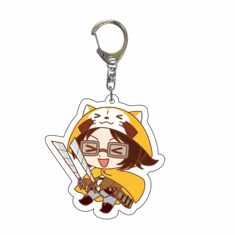Shingeki no Kyojin Anime acrylic Key Chain  price for 5 pcs 4407