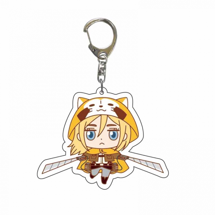 Shingeki no Kyojin  Anime acrylic Key Chain  price for 5 pcs 4404