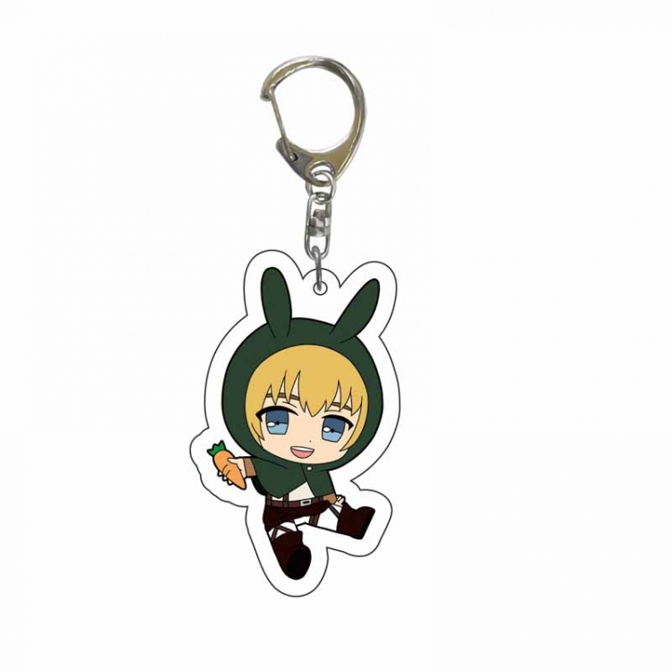 Shingeki no Kyojin  Anime acrylic Key Chain  price for 5 pcs 4395