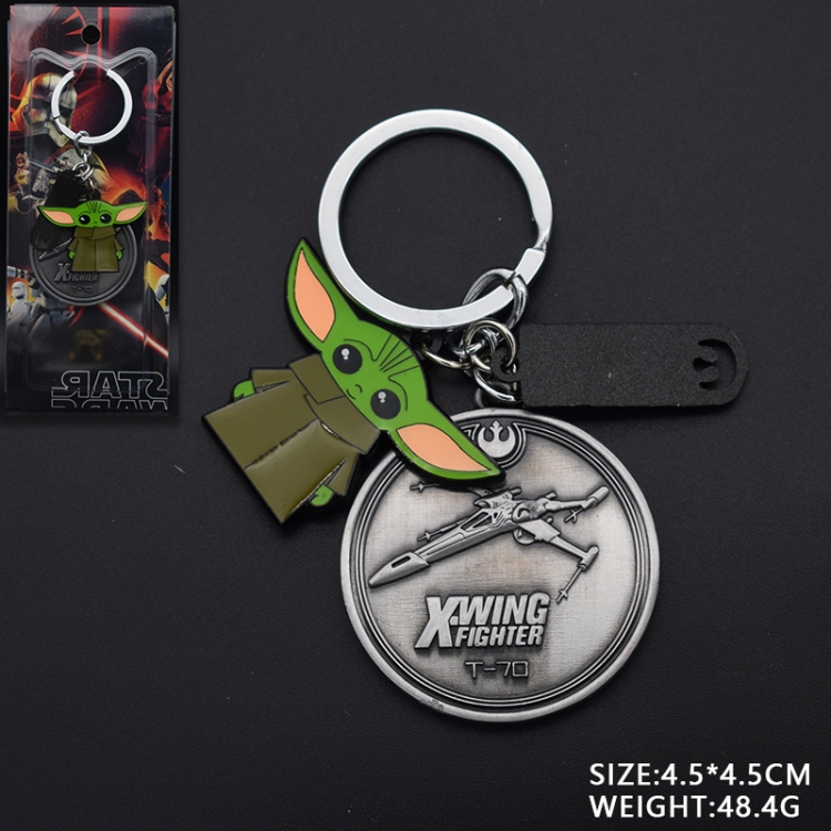 Star Wars Anime cartoon double skewered keychain