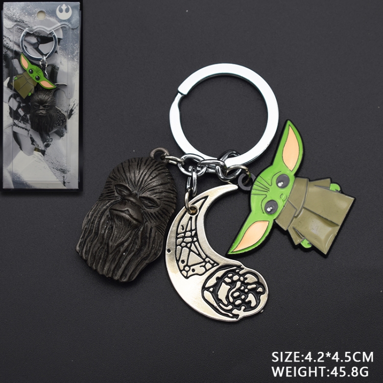 Star Wars Anime cartoon skewered keychain