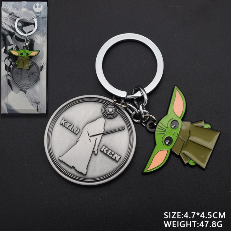 Star Wars Anime cartoon double skewered keychain