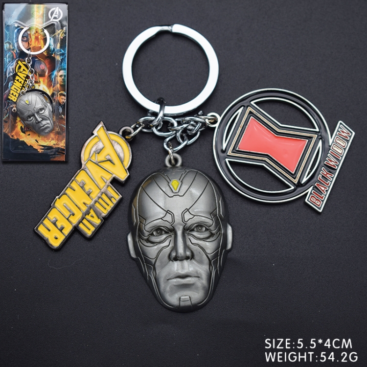 The avengers allianc Anime cartoon skewers keychain school bag pendant price for 5 pcs