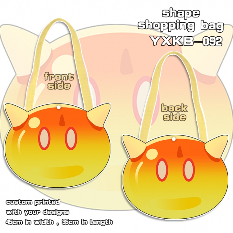 Genshin Impact Game Canvas Alien Satchel  shopping bag  YXKB092