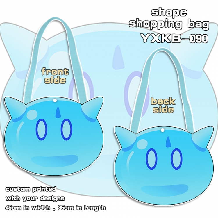 Genshin Impact Game Canvas Alien Satchel  shopping bag  YXKB090