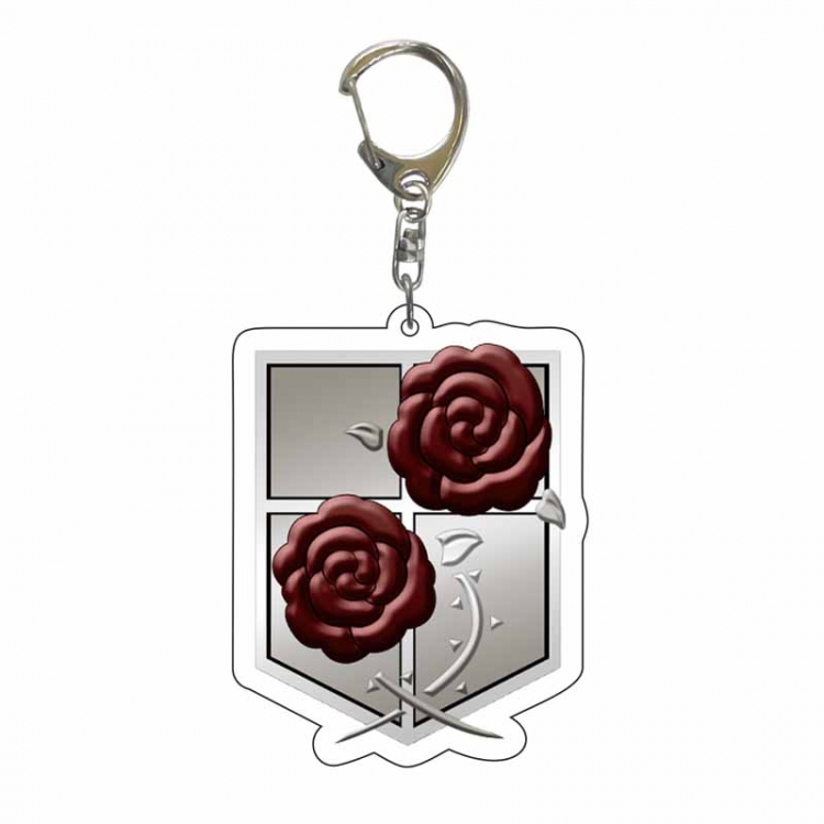 Shingeki no Kyojin Anime acrylic Key Chain  price for 5 pcs  3522