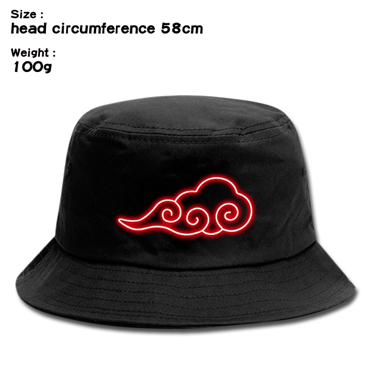 Naruto Anime canvas fisherman hat sun hat 58cm 100g