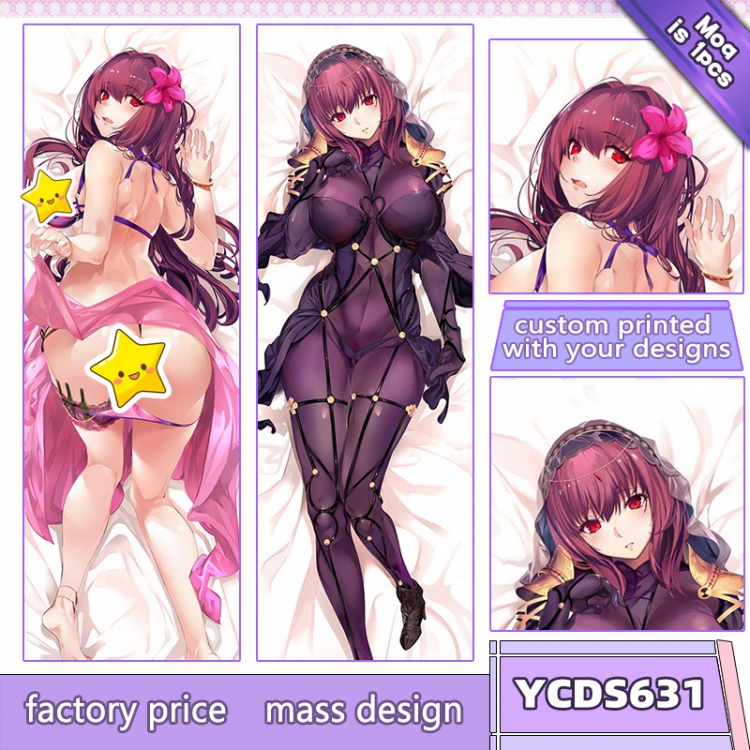 Fate Grand Order Anime body pillow cushion  50X150CM  YCDS631