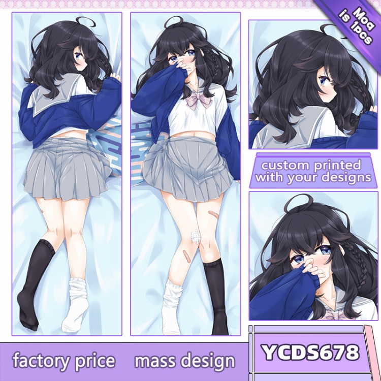 itou ayachi Anime body pillow cushion  50X150CM  YCDS678