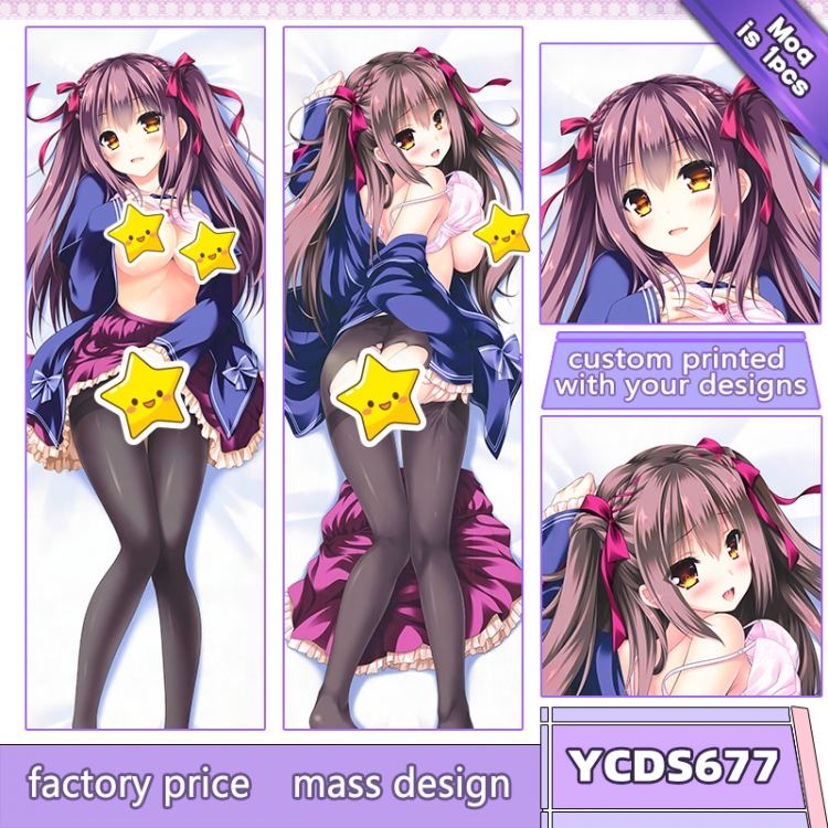 Moekibara Fumitake Anime body pillow cushion  50X150CM  YCDS677