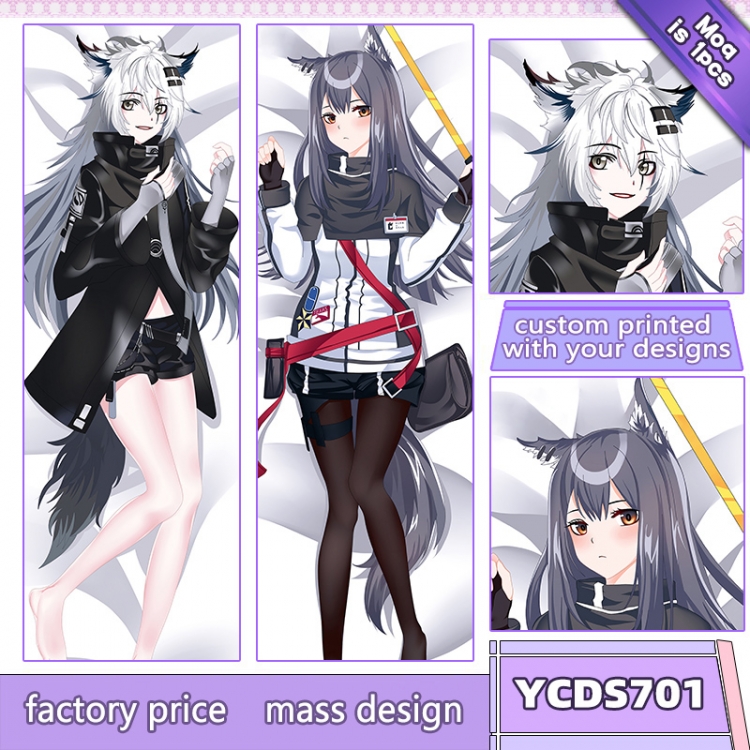 Arknights  Anime body pillow cushion  50X150CM YCDS701