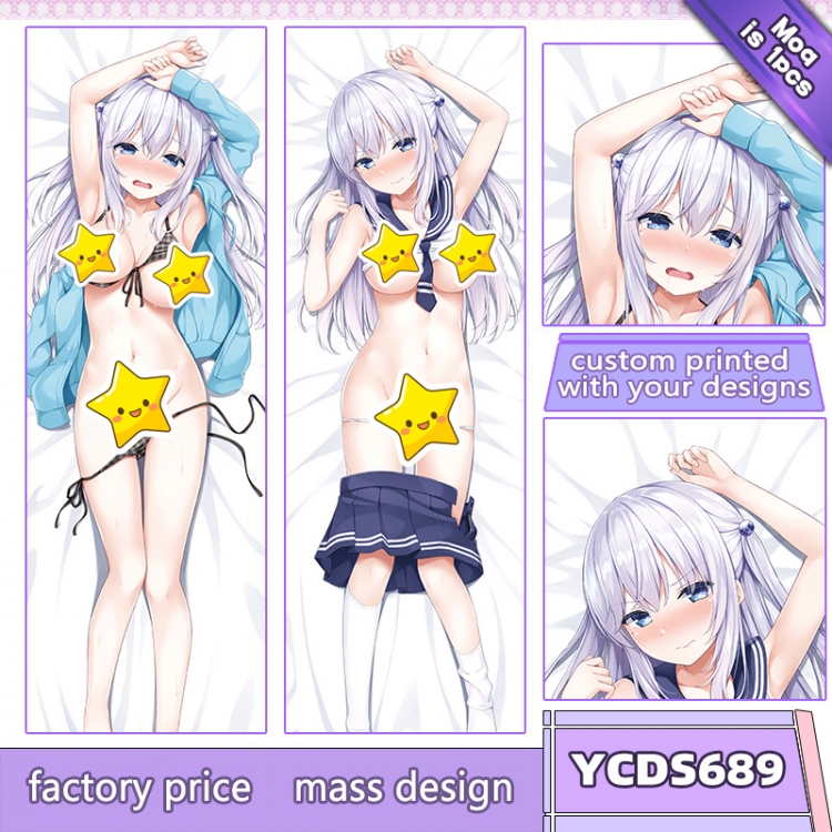 かるたも Anime body pillow cushion  50X150CM YCDS689