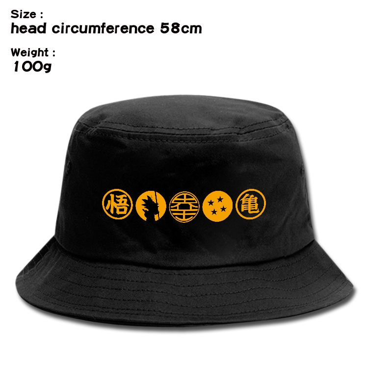  DRAGON BALL Anime canvas fisherman hat sun hat 58cm 100g