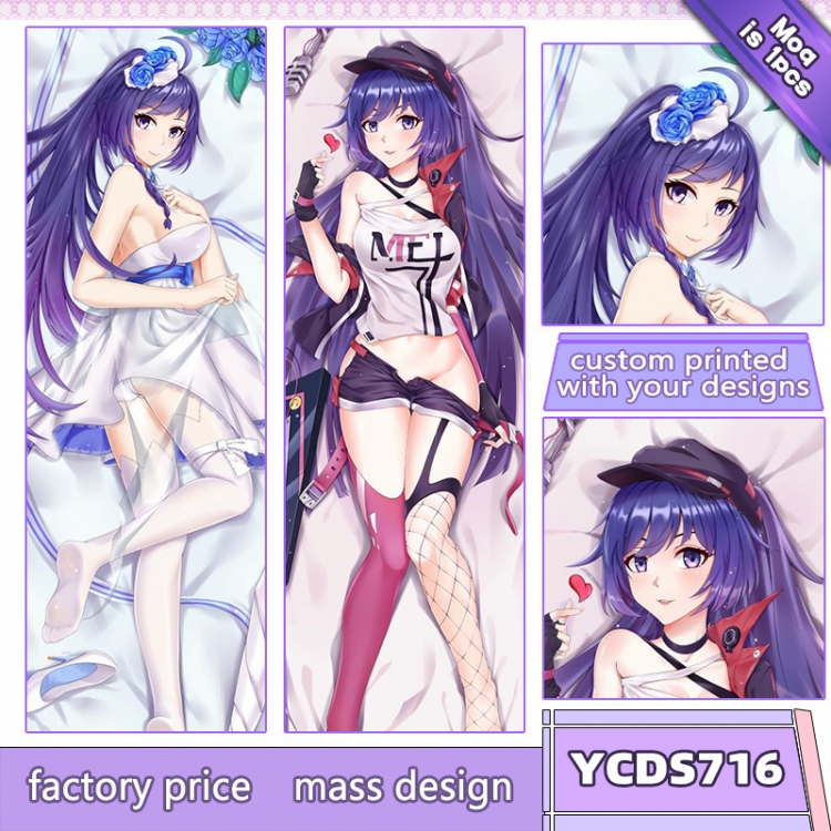 The End of School Anime body pillow cushion  50X150CM YCDS716