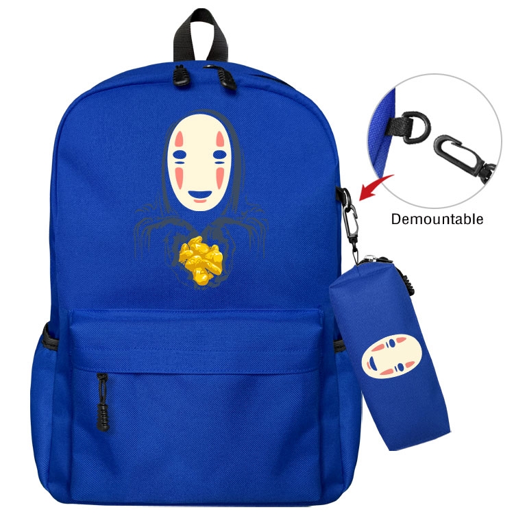 TOTORO Anime student school bag backpack Pencil Bag combination