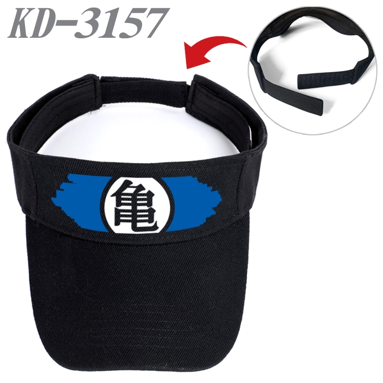 DRAGON BALL  Anime Printed Canvas Empty Top Hat Baseball Hat Sun Hat KD-3157A
