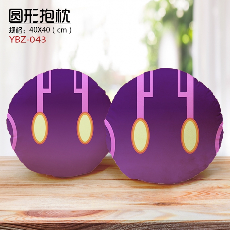 Genshin Impact  Personalized plush round pillow 40x40cm YBZ043
