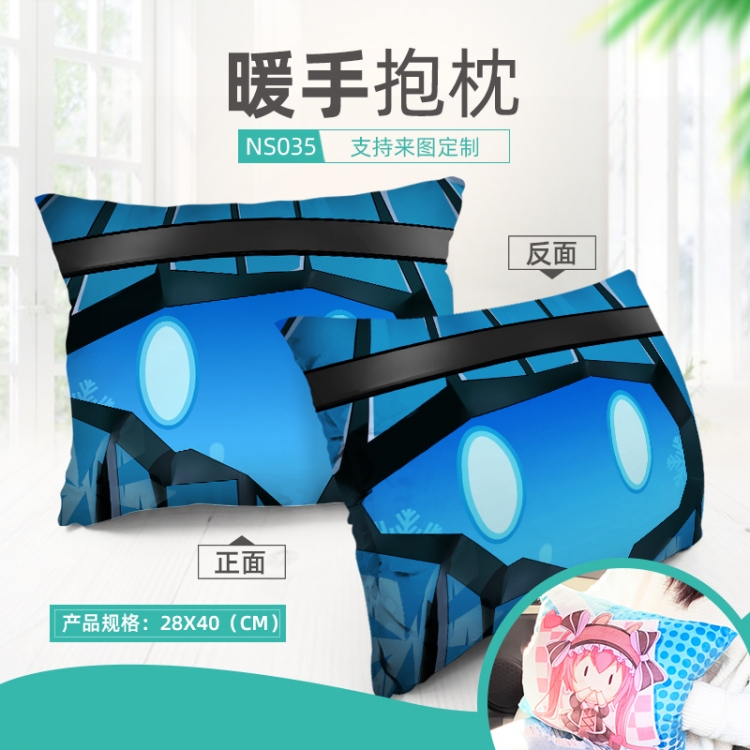 Genshin Impact Game plush hand warmer 28x40cm NS035