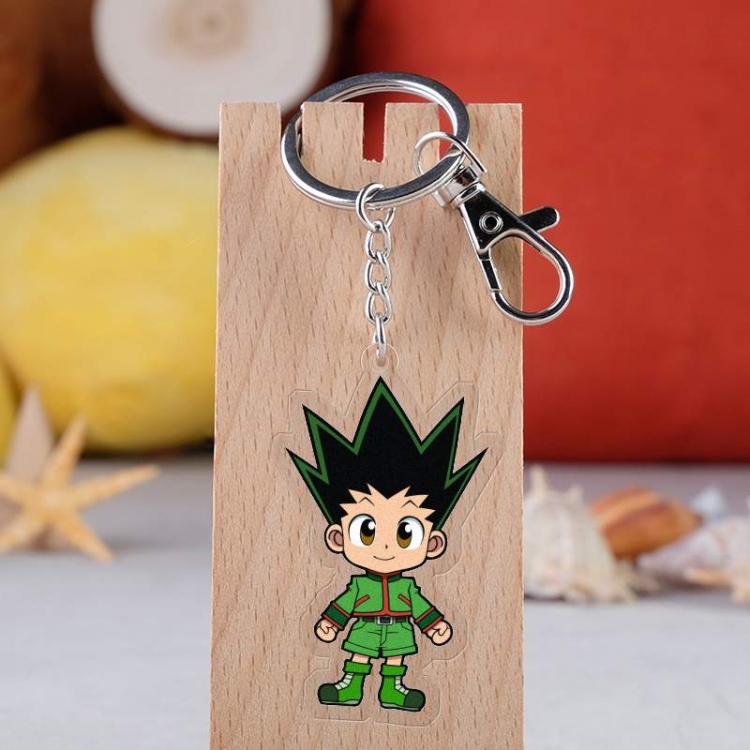 HunterXHunter Anime acrylic Key Chain  price for 5 pcs 2461