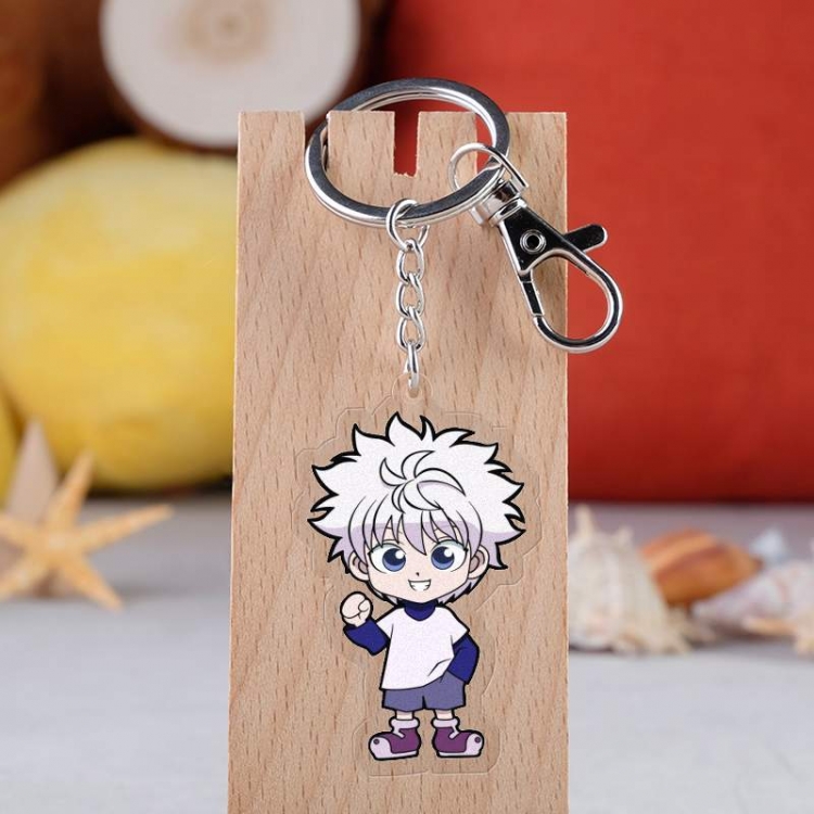 HunterXHunter Anime acrylic Key Chain  price for 5 pcs 2460