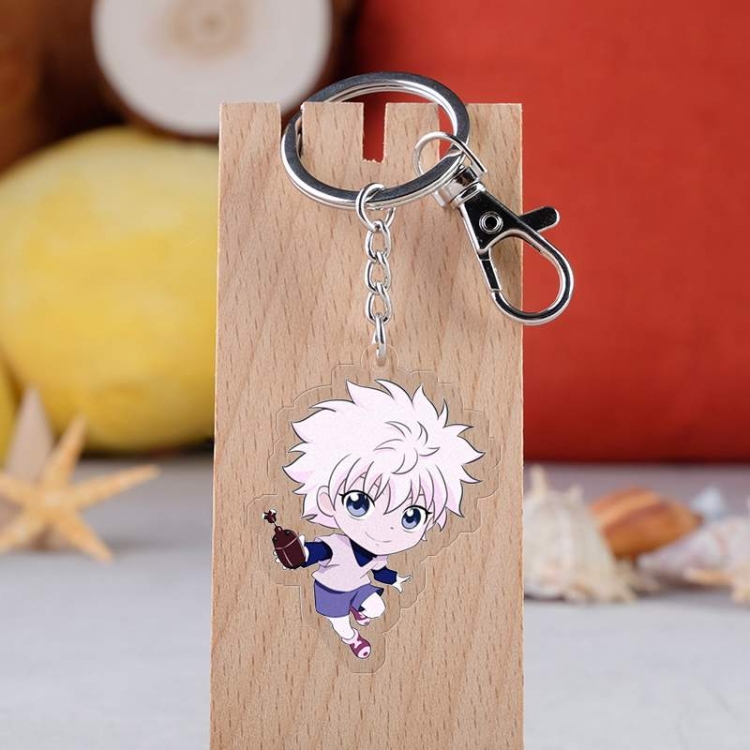 HunterXHunter Anime acrylic Key Chain  price for 5 pcs 2455