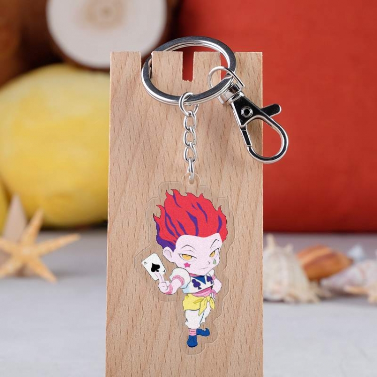 HunterXHunter Anime acrylic Key Chain  price for 5 pcs 2454