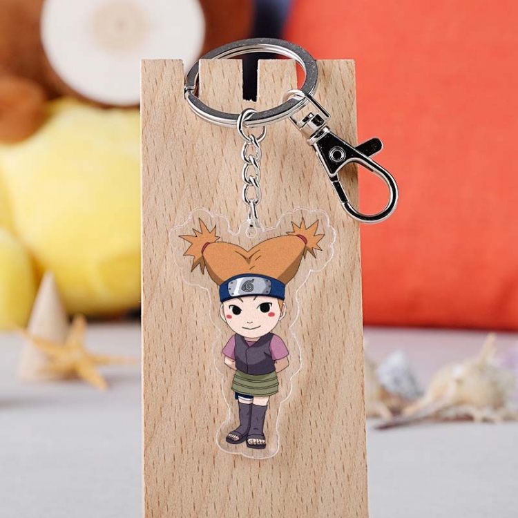 Naruto Anime acrylic Key Chain  price for 5 pcs  2629
