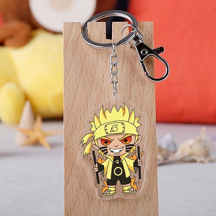 Naruto Anime acrylic Key Chain  price for 5 pcs  2617