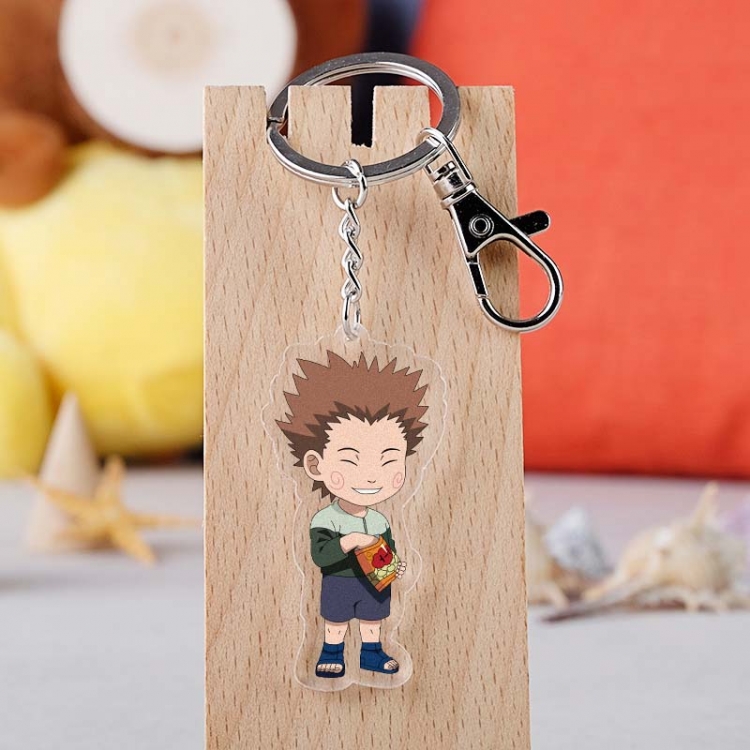 Naruto Anime acrylic Key Chain  price for 5 pcs  2637