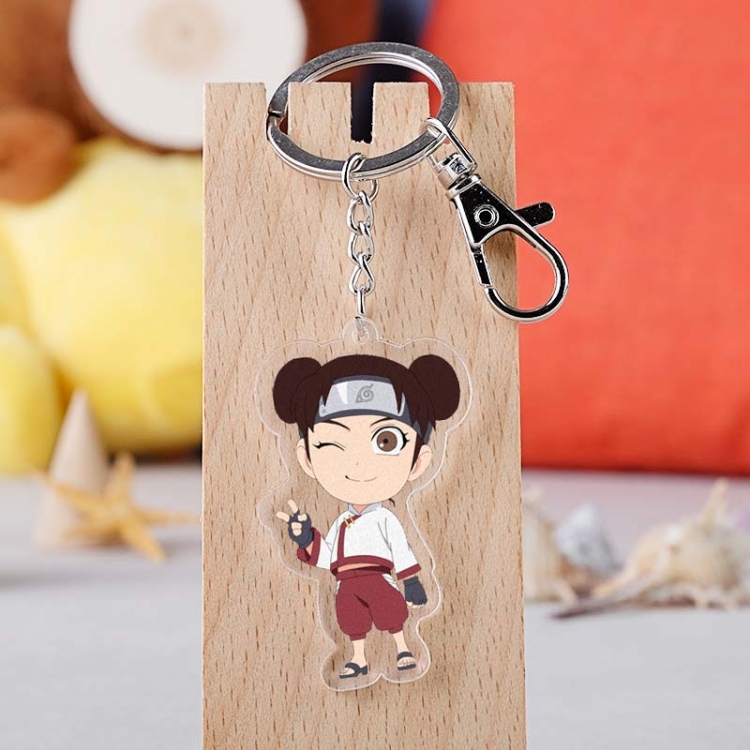 Naruto Anime acrylic Key Chain  price for 5 pcs  2634