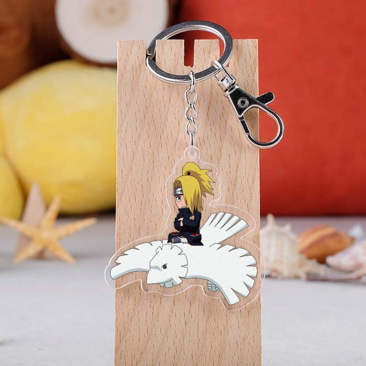 Naruto Anime acrylic Key Chain  price for 5 pcs  2653