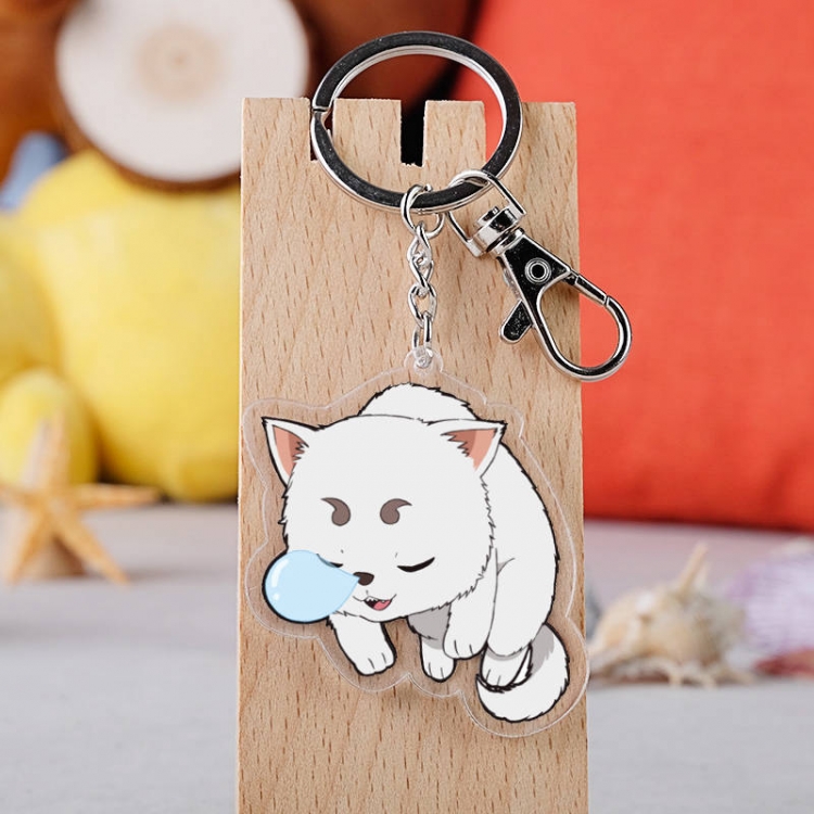 Gintama Anime acrylic Key Chain  price for 5 pcs 3292