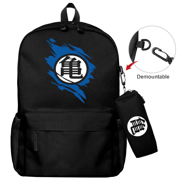 DRAGON BALL Anime student school bag backpack Pencil Bag combination