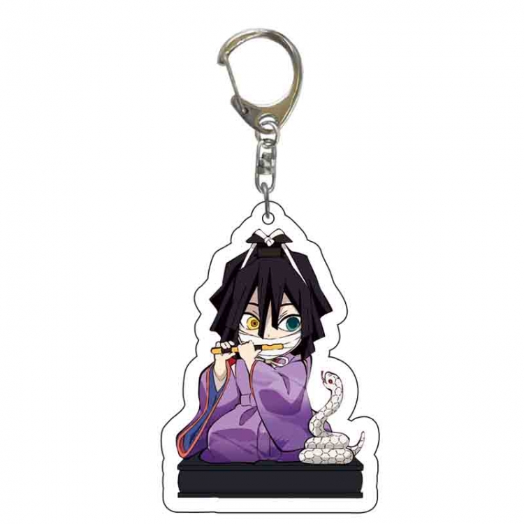 Demon Slayer Kimets  Anime acrylic Key Chain price for 5 pcs  5523