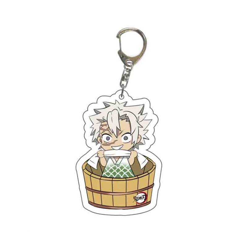 Demon Slayer Kimets  Anime acrylic Key Chain price for 5 pcs  6265