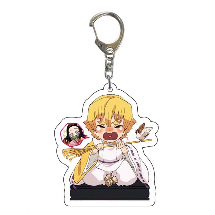 Demon Slayer Kimets Anime acrylic Key Chain price for 5 pcs 5511
