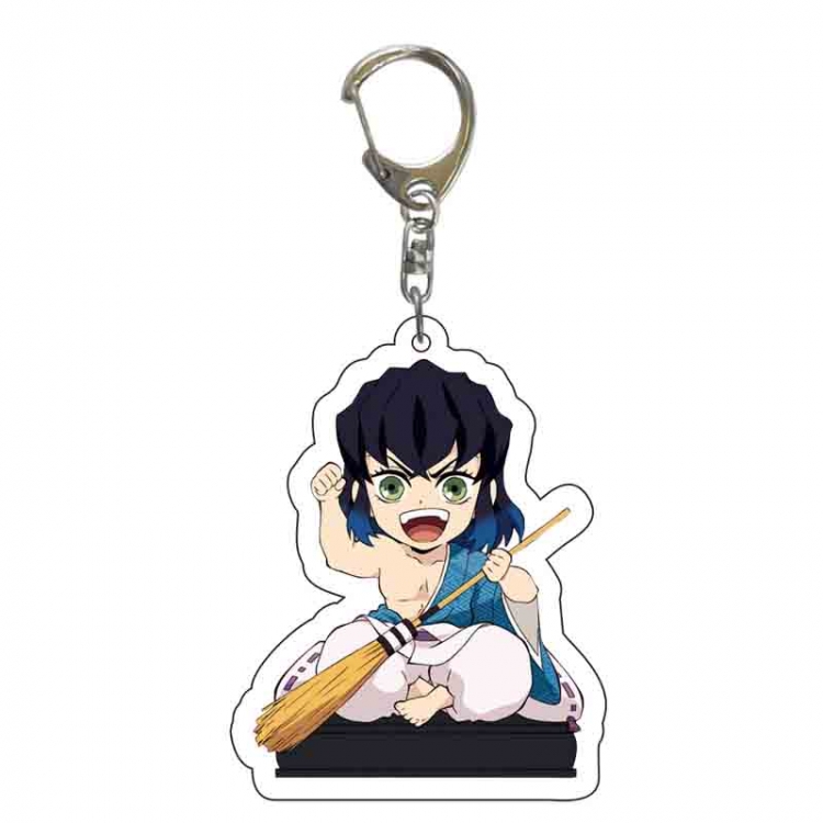 Demon Slayer Kimets Anime acrylic Key Chain price for 5 pcs 5512