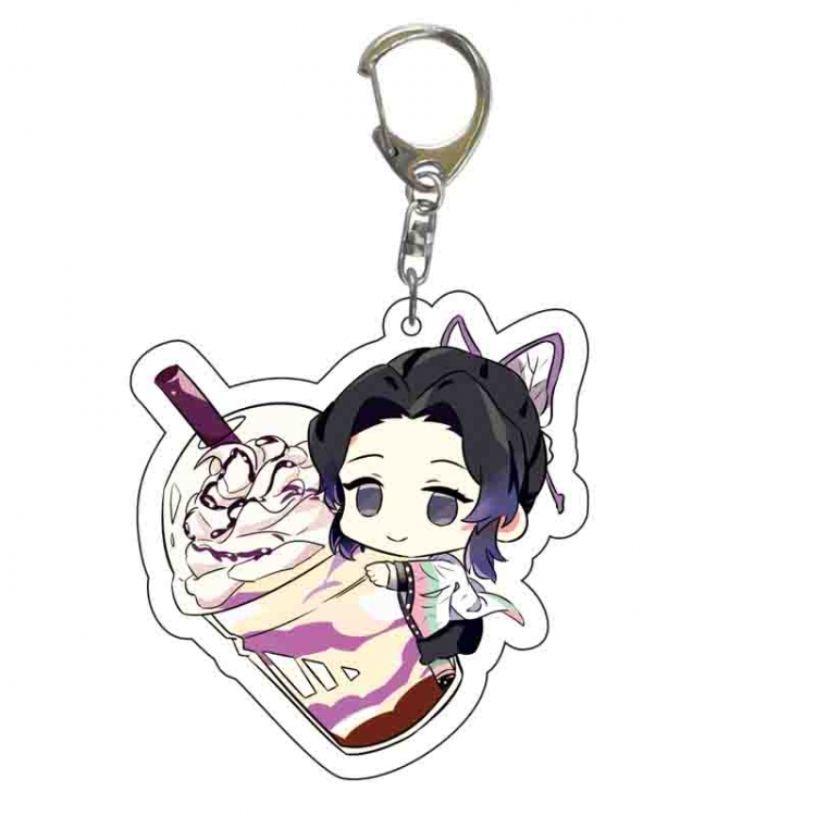 Demon Slayer Kimets Anime acrylic Key Chain price for 5 pcs 5542