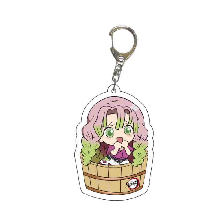 Demon Slayer Kimets Anime acrylic Key Chain price for 5 pcs 6267