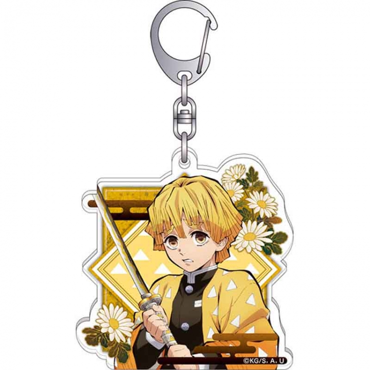 Demon Slayer Kimets Anime acrylic Key Chain price for 5 pcs 5553
