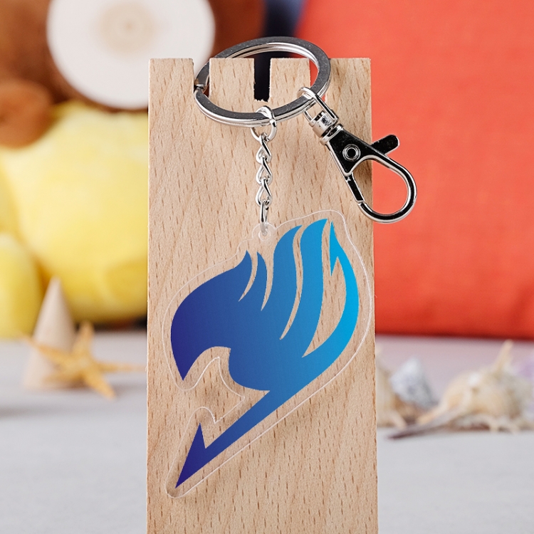 Fairy tail Anime acrylic Key Chain  price for 5 pcs 3068
