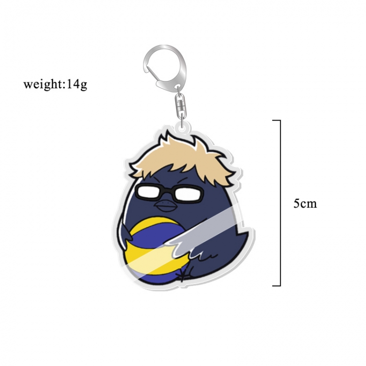 Haikyuu!! Anime acrylic Key Chain price for 5 pcs 7112