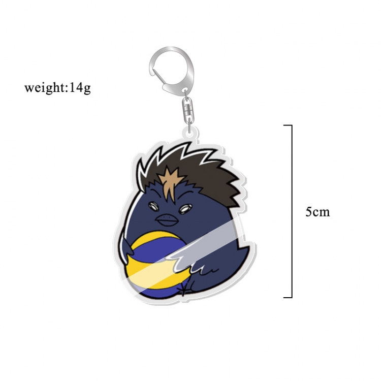 Haikyuu!! Anime acrylic Key Chain price for 5 pcs 7108