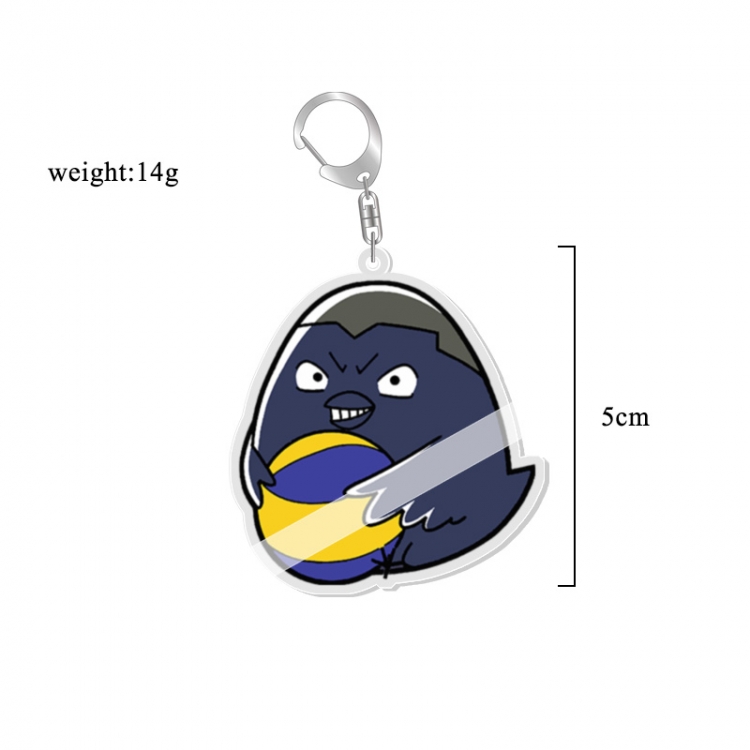 Haikyuu!! Anime acrylic Key Chain price for 5 pcs 7107