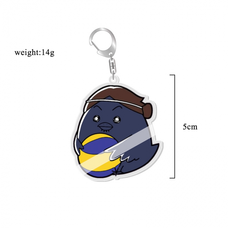 Haikyuu!! Anime acrylic Key Chain price for 5 pcs 7098