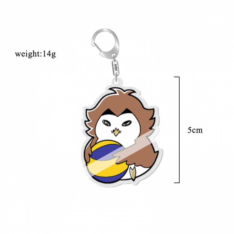 Haikyuu!! Anime acrylic Key Chain price for 5 pcs 7097