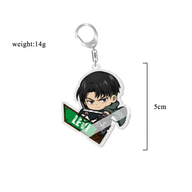 Shingeki no Kyojin Anime acrylic Key Chain price for 5 pcs 7015