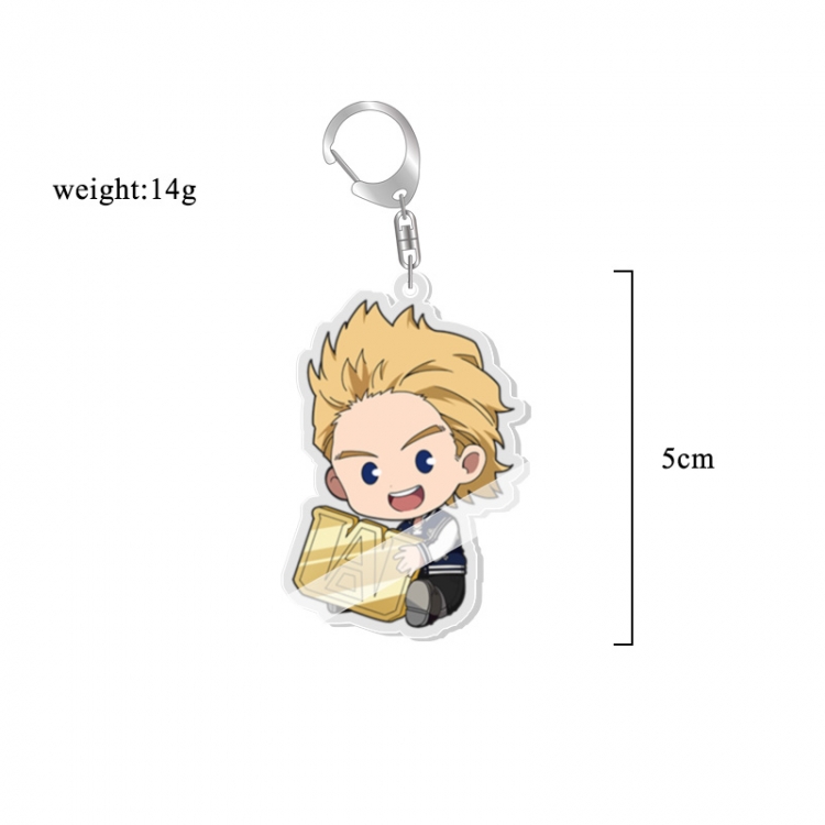 My Hero Academia Anime acrylic Key Chain price for 5 pcs 7007