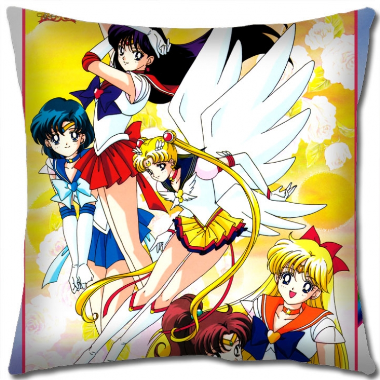 Sailormoon Anime square full-color pillow cushion 45X45CM NO FILLING M2-85
